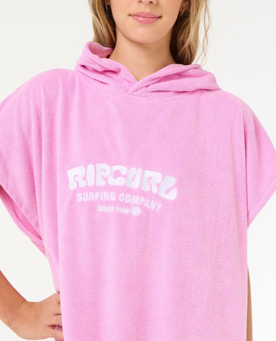 klassieke surfhanddoek met capuchon - meisjes 8-14 jaar