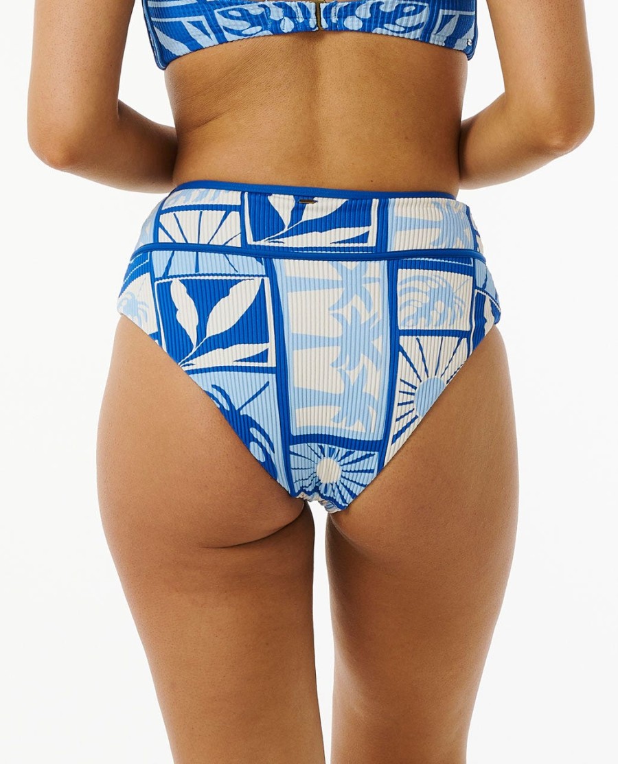 santorini sun bikinibroekje met hoge taille en goede dekking