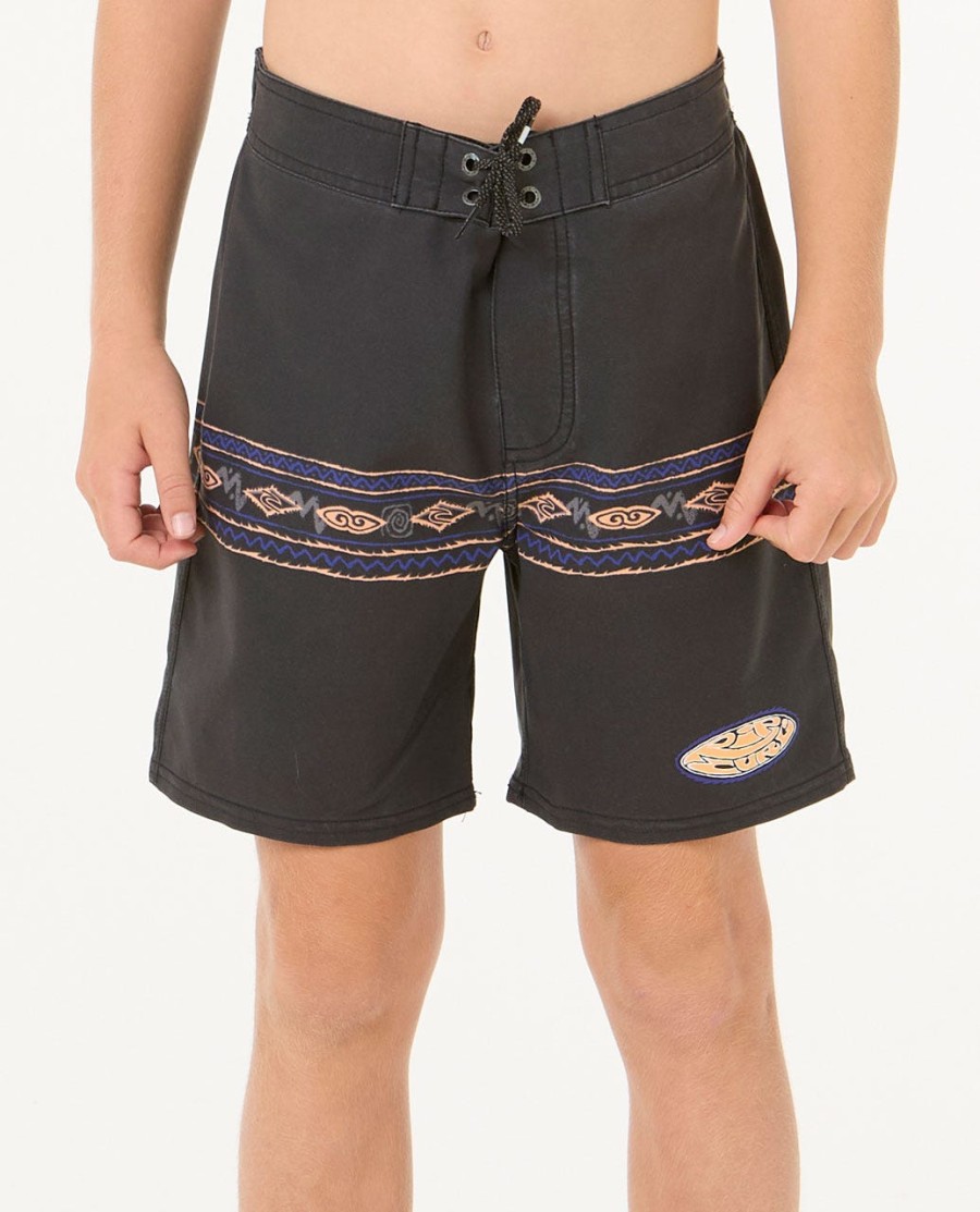 mirage raw energy geo boardshorts - jongens 8-16 jaar