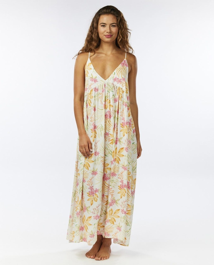 sun dance midi-jurk