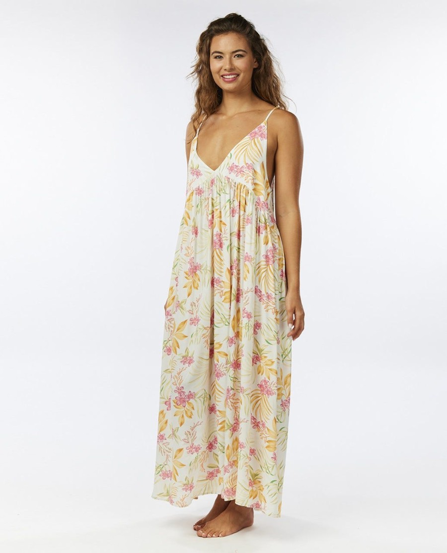 sun dance midi-jurk