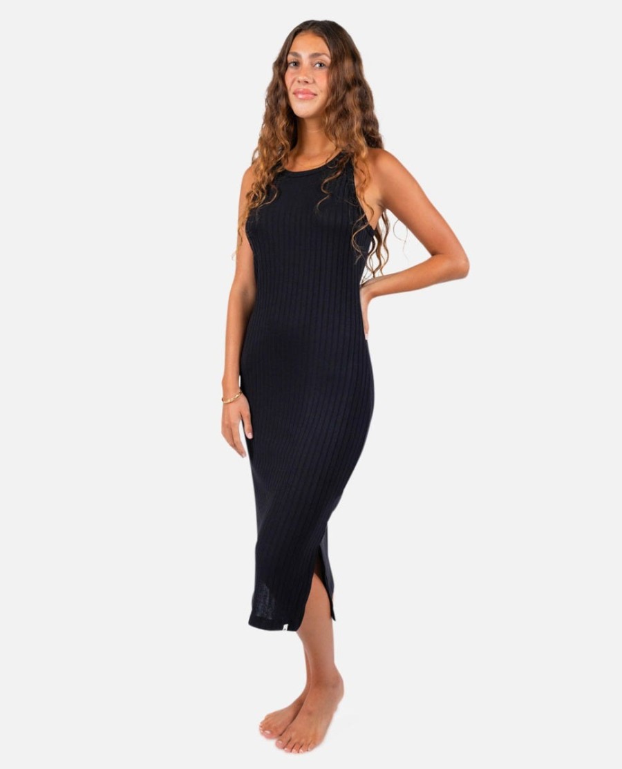 premium rib racer jurk