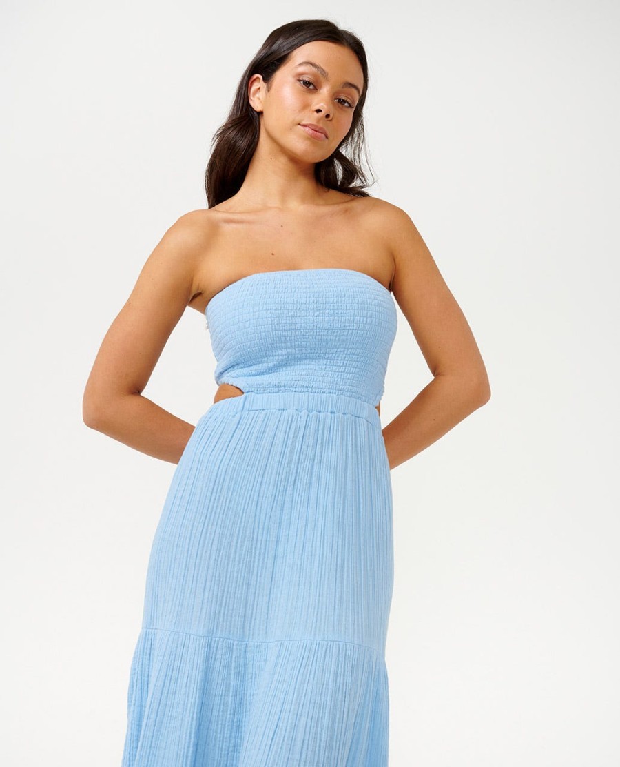 premium surf maxi jurk
