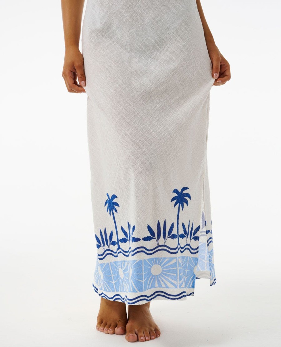 santorini sun maxi jurk