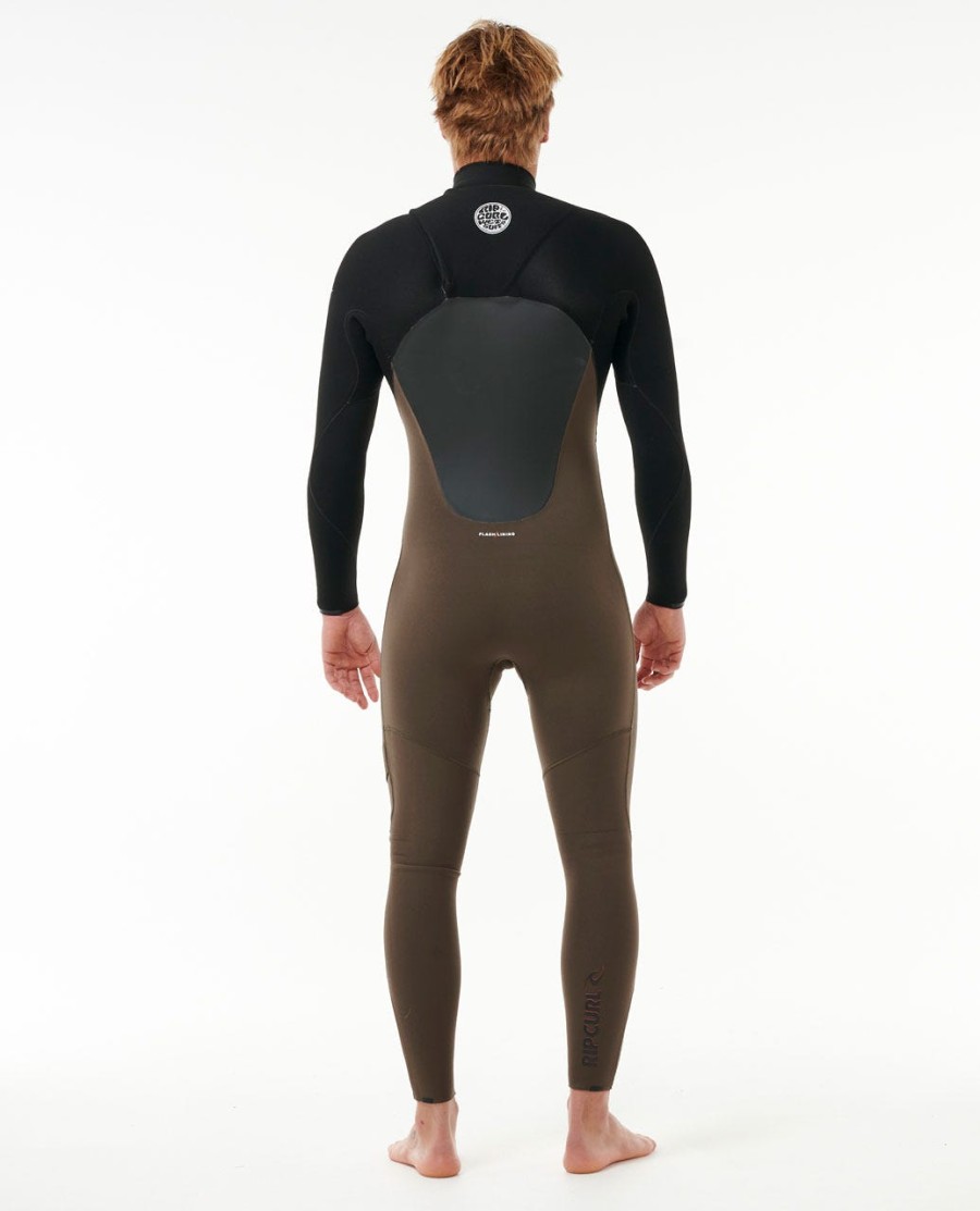 e7 flashbomb 43 wetsuit met ritssluiting op de borst