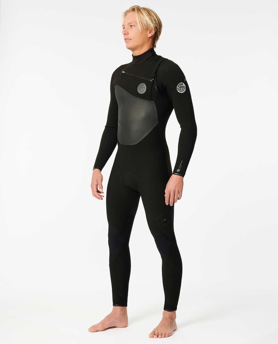 e7 flashbomb 43 wetsuit met ritssluiting op de borst