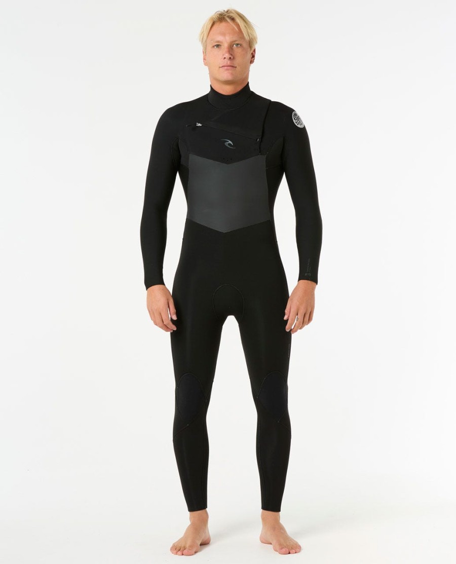 dawn patrol 43 wetsuit met ritssluiting op de borst
