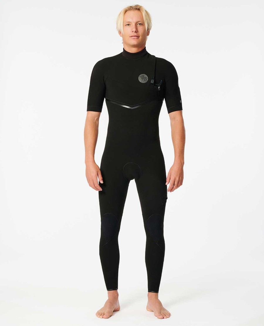 e7 e-bomb zip free 22 wetsuit met korte mouwen