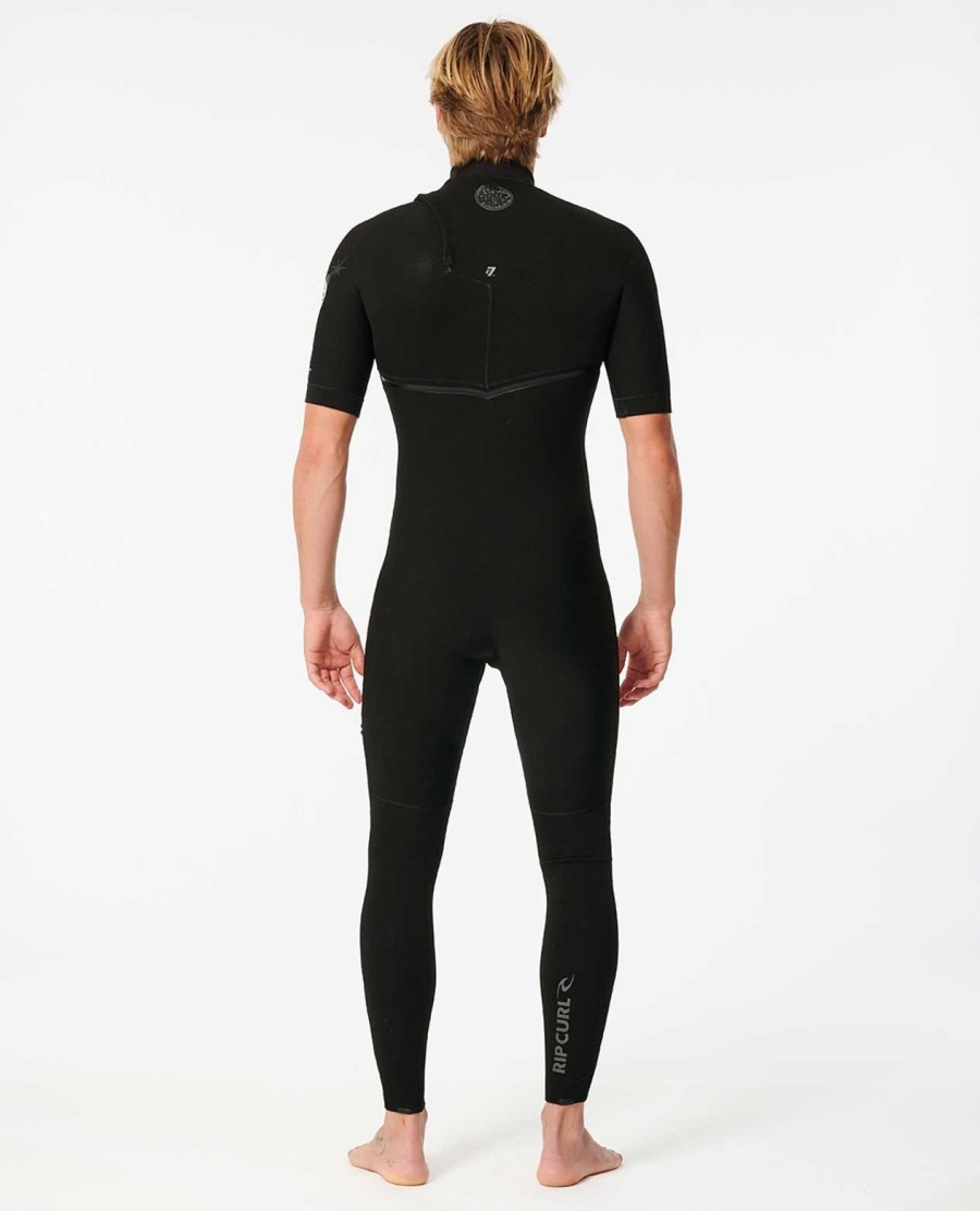 e7 e-bomb zip free 22 wetsuit met korte mouwen