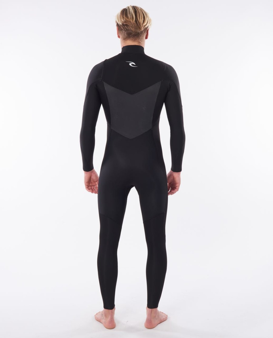 dawn patrol 43 wetsuit met ritssluiting op de borst
