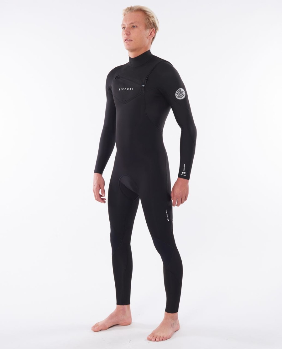 dawn patrol 43 wetsuit met ritssluiting op de borst