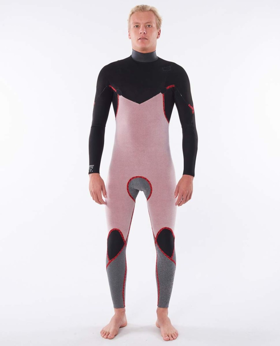 dawn patrol 43 wetsuit met ritssluiting op de borst