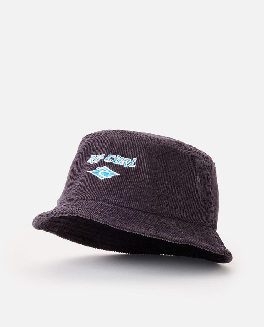 bucket hat met diamantvormig koord