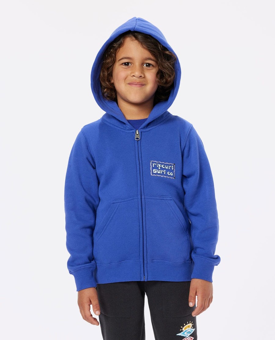 tube town zip through hood - jongens 1-8 jaar
