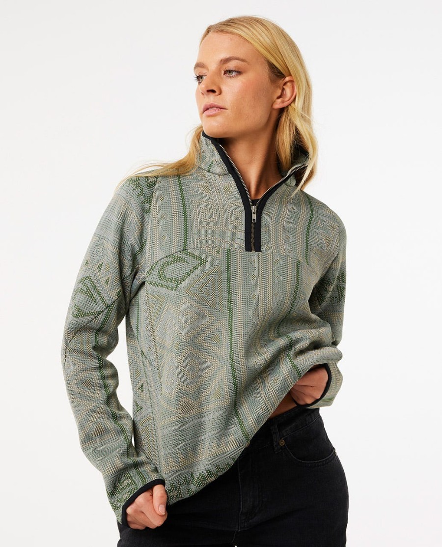 rip curl x byborre zip crew