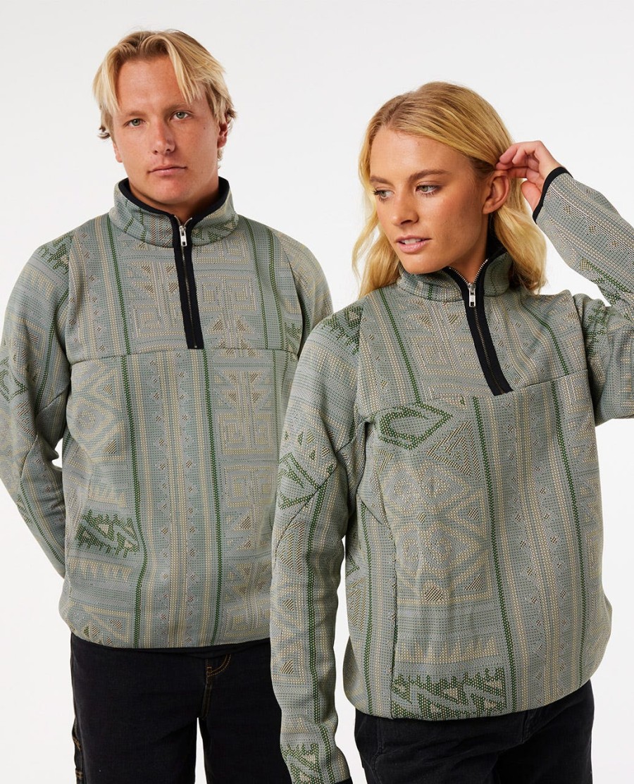 rip curl x byborre zip crew