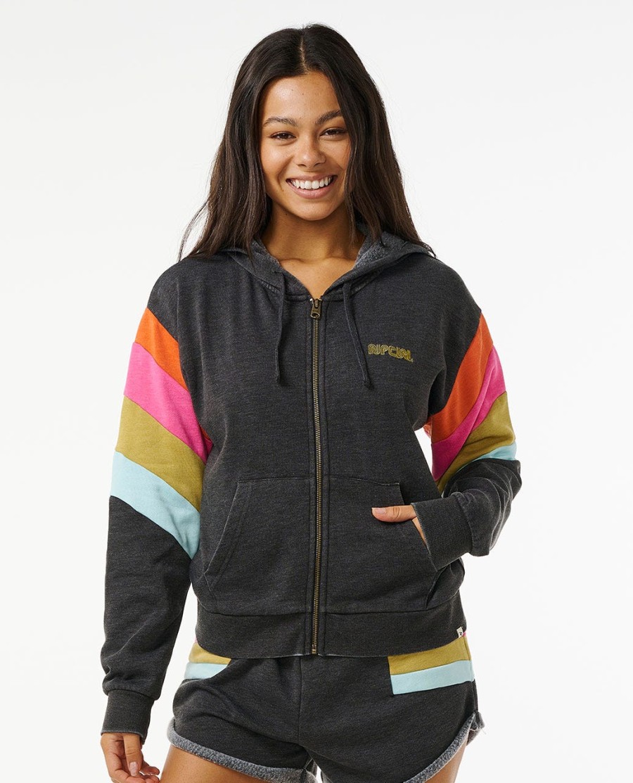 surf revival zip through hood