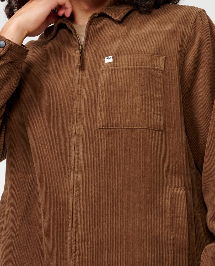 klassieke surf corduroy jas