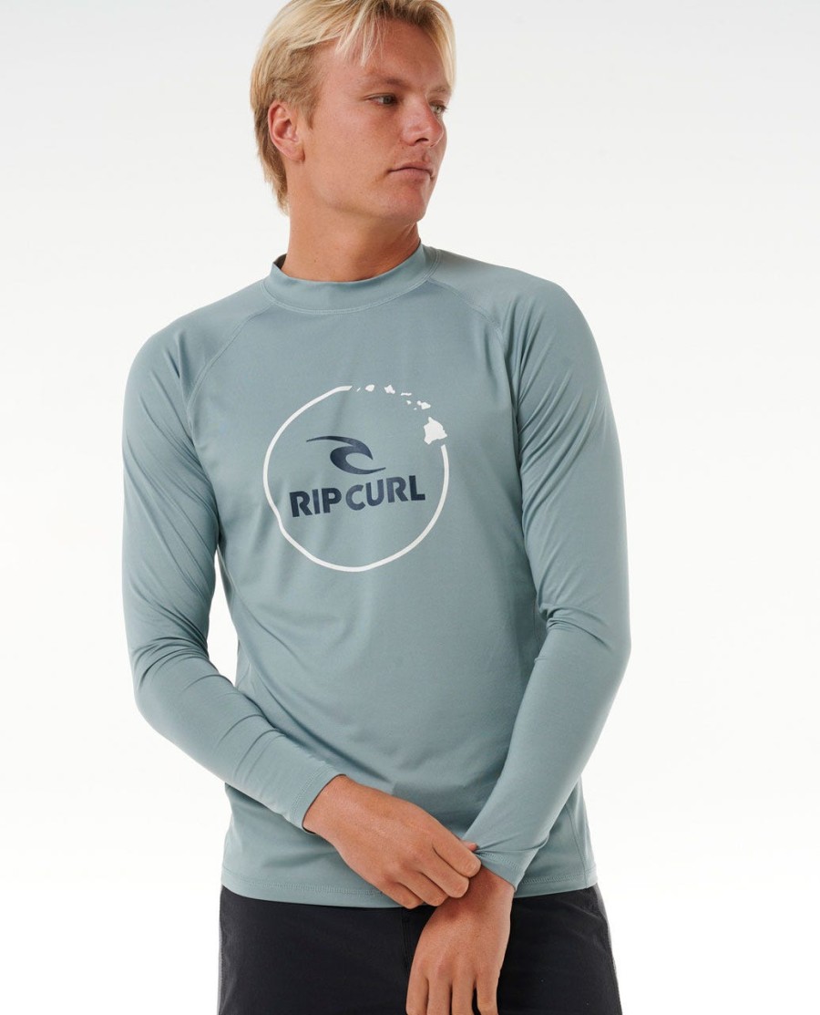 island vibe upf50 rash guard met lange mouwen