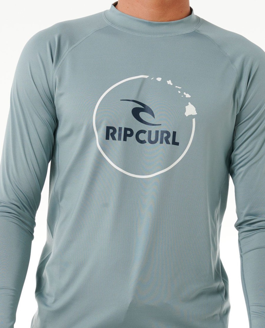 island vibe upf50 rash guard met lange mouwen