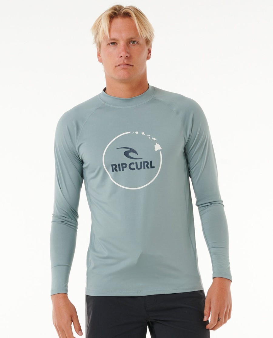 island vibe upf50 rash guard met lange mouwen