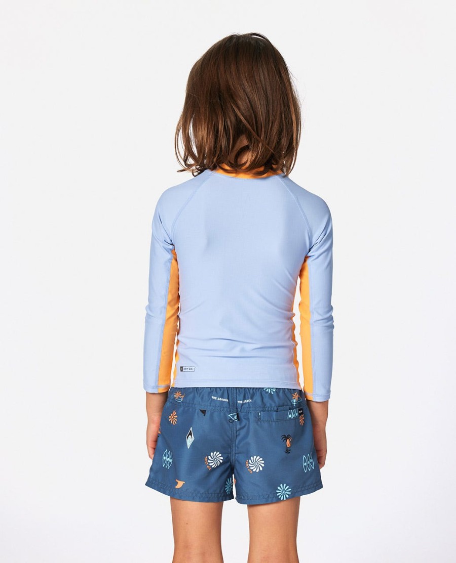grom energy upf uv-beschermend rashguard met lange mouwen - jongens 2-8 jaar