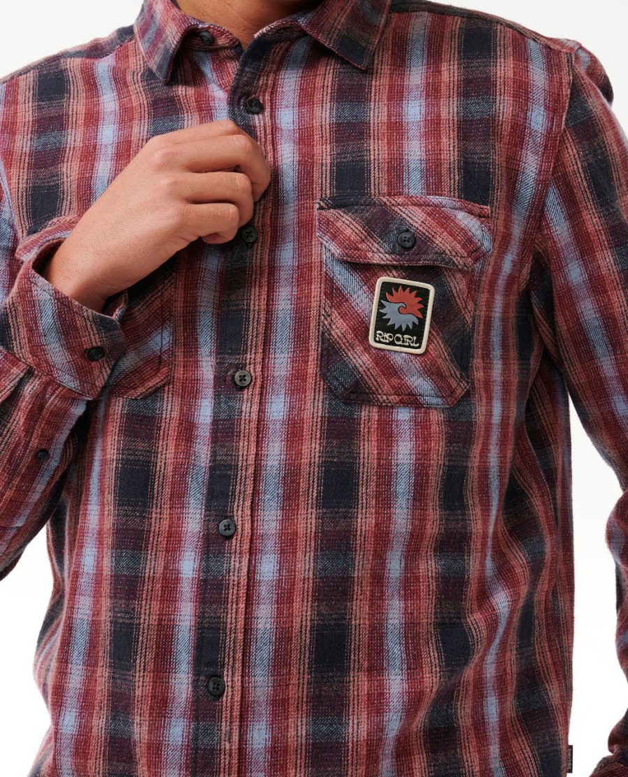 flanellen shirt van saltwater culture