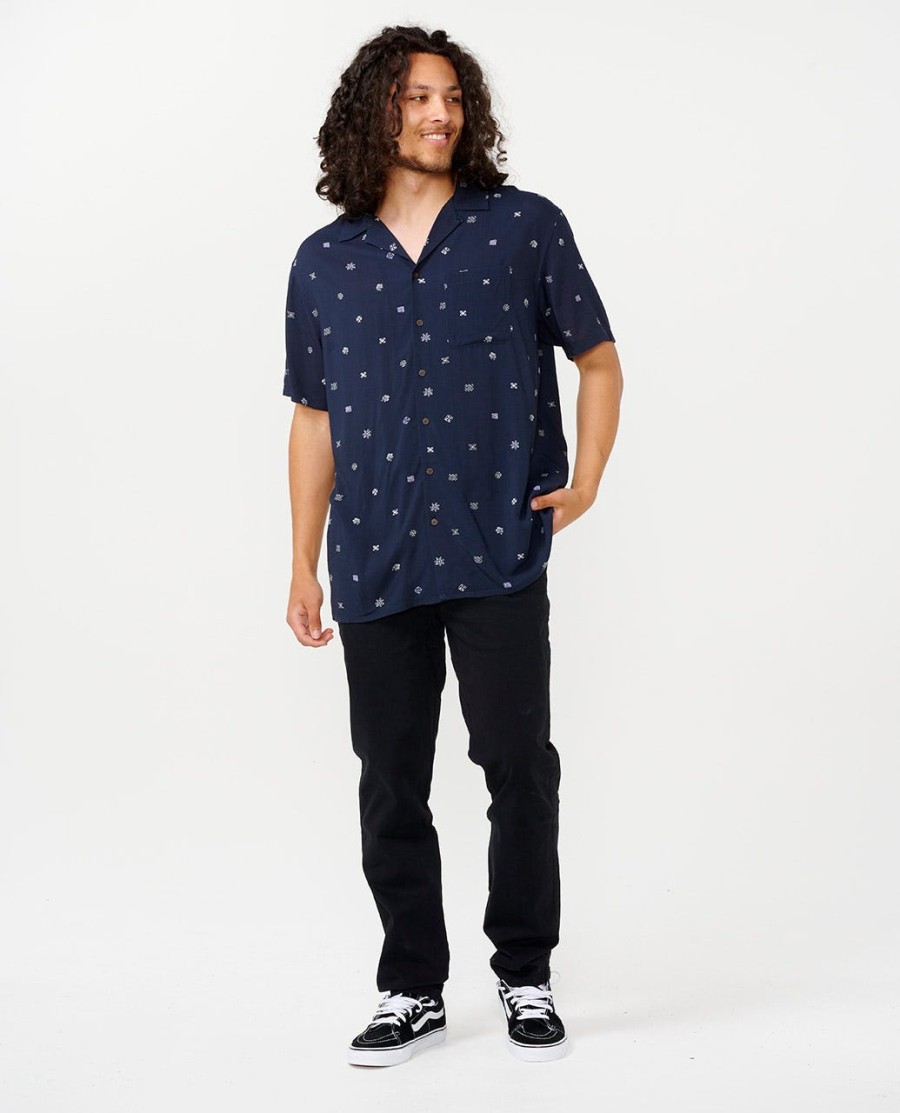 hoffman micro t-shirt met korte mouwen