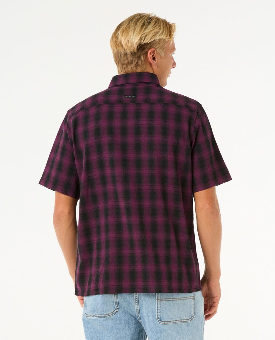 raw energy t-shirt met korte mouwen en ruitpatroon