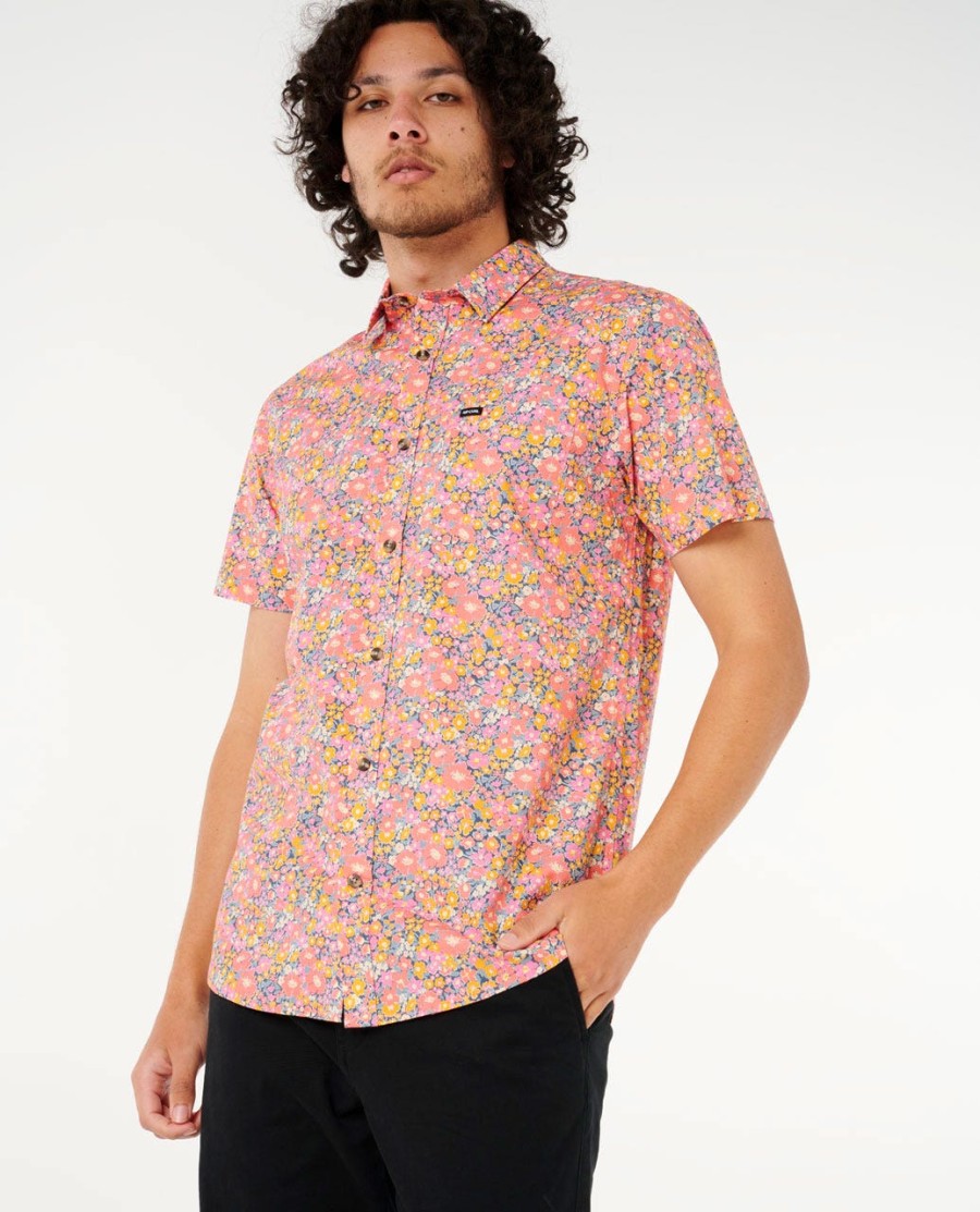 fun times ditsy t-shirt met korte mouwen