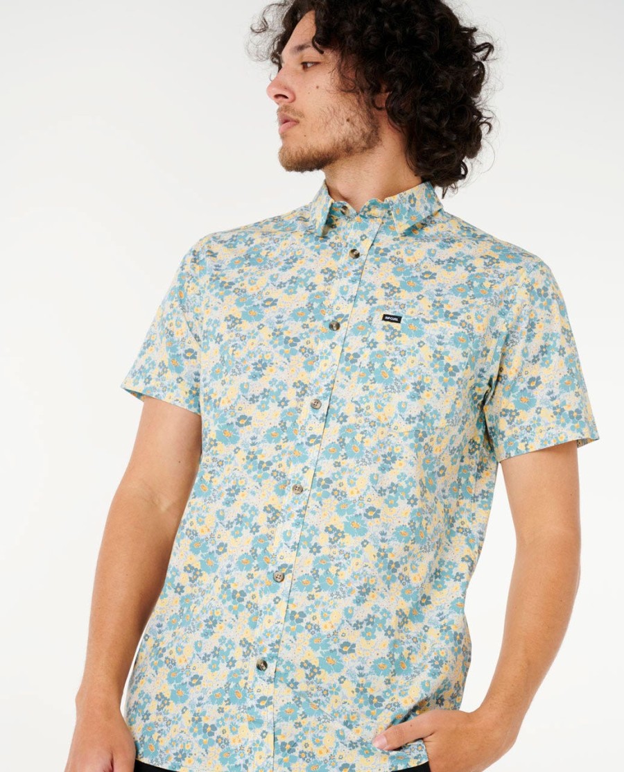 fun times ditsy t-shirt met korte mouwen