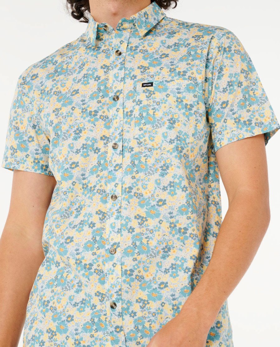 fun times ditsy t-shirt met korte mouwen