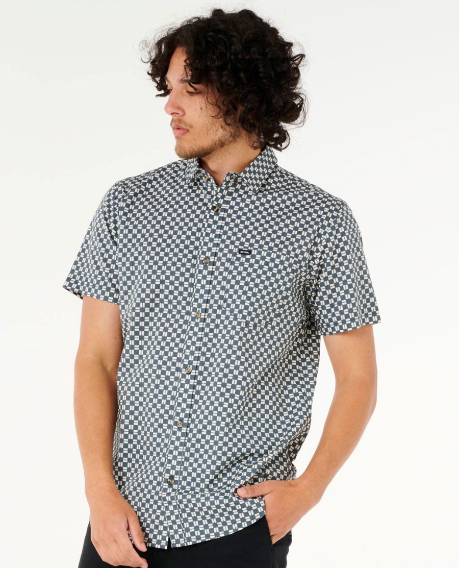 fun times ditsy t-shirt met korte mouwen