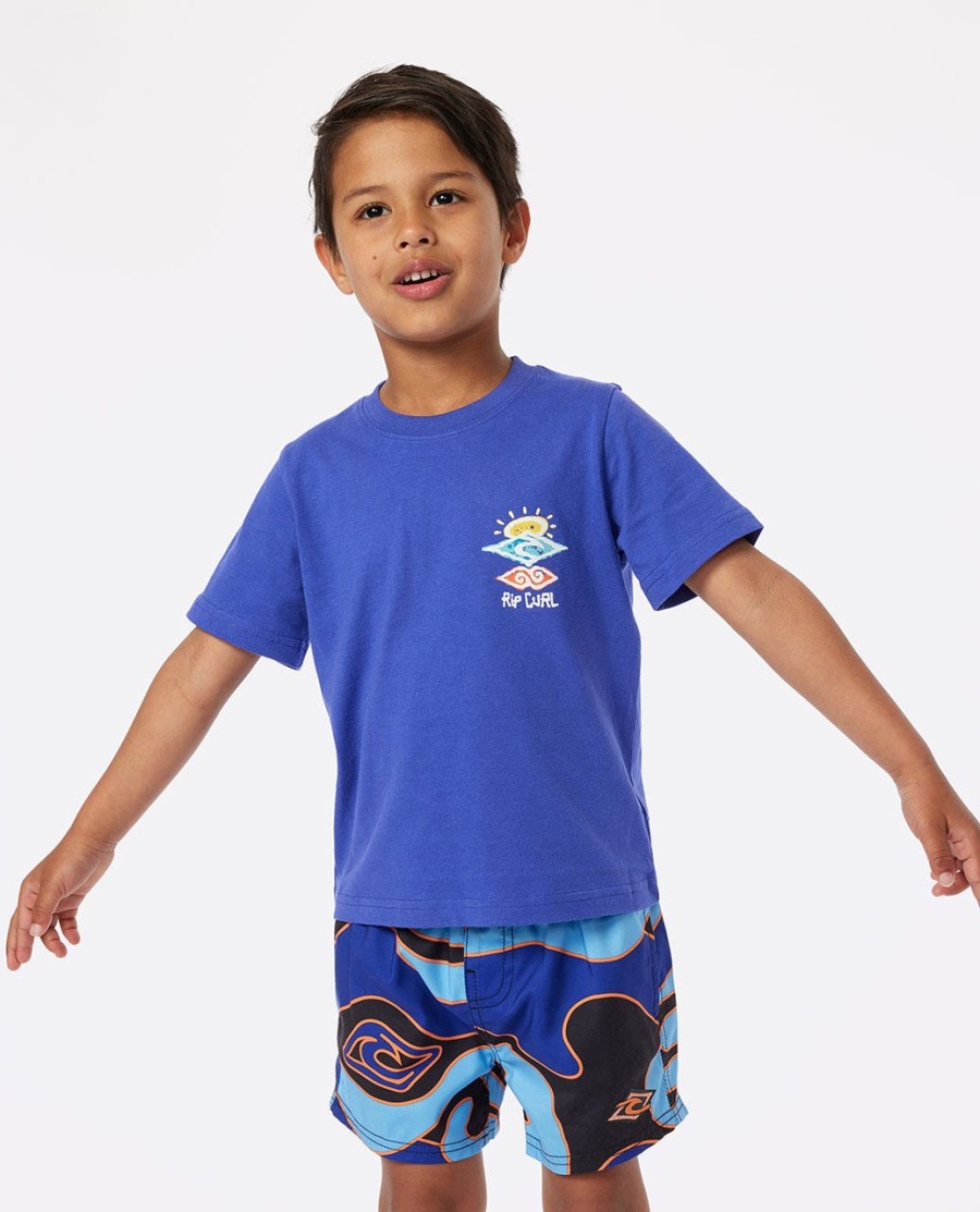 icons of shred t-shirt - jongens 1-8 jaar