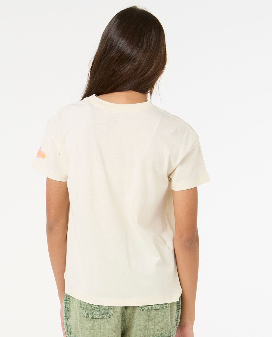 island bliss art t-shirt - meisje 8-14 jaar