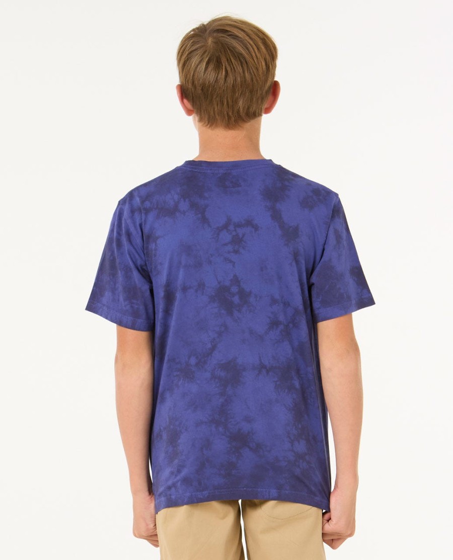 raw energy tie dye t-shirt - jongens 8-16 jaar