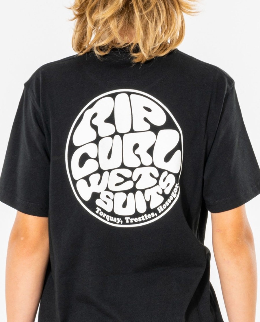 wetty essential t-shirt - jongens 8 - 16 jaar