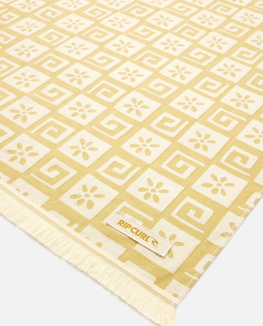 strandfeest jacquard handdoek