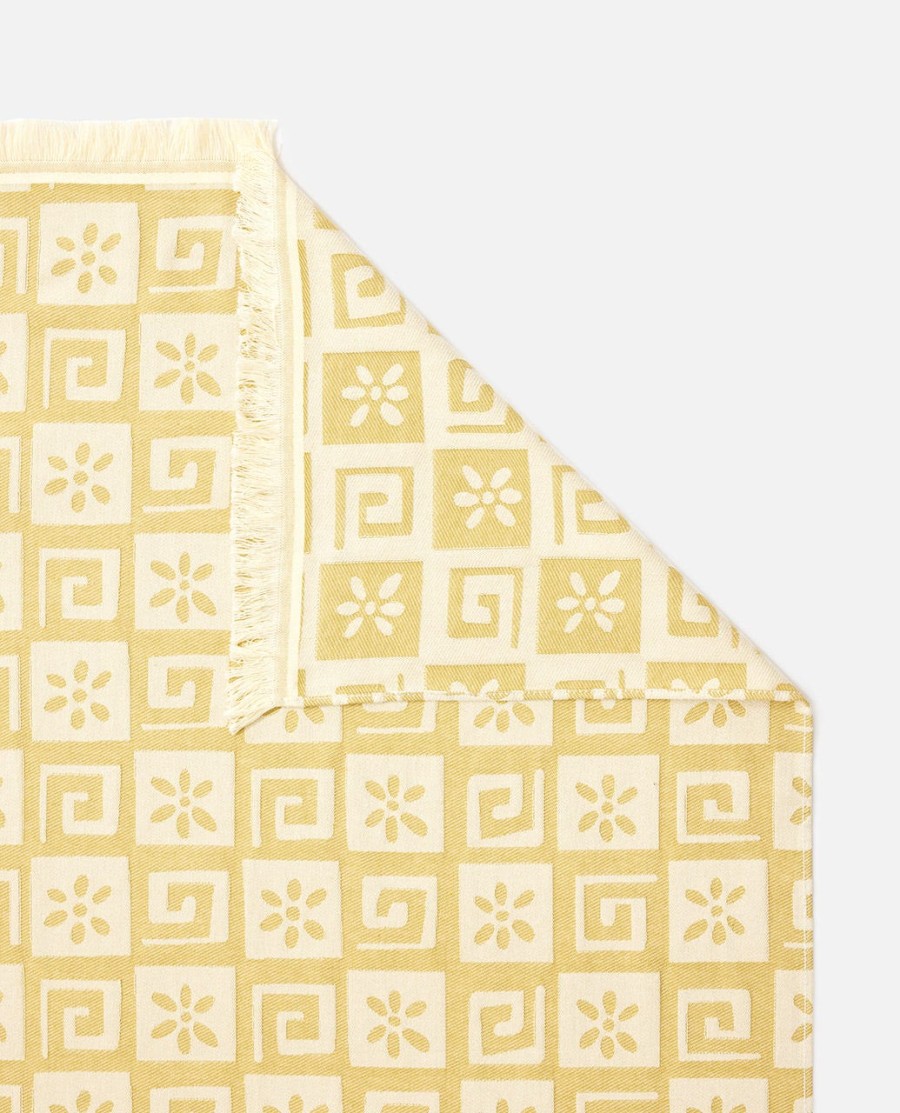 strandfeest jacquard handdoek